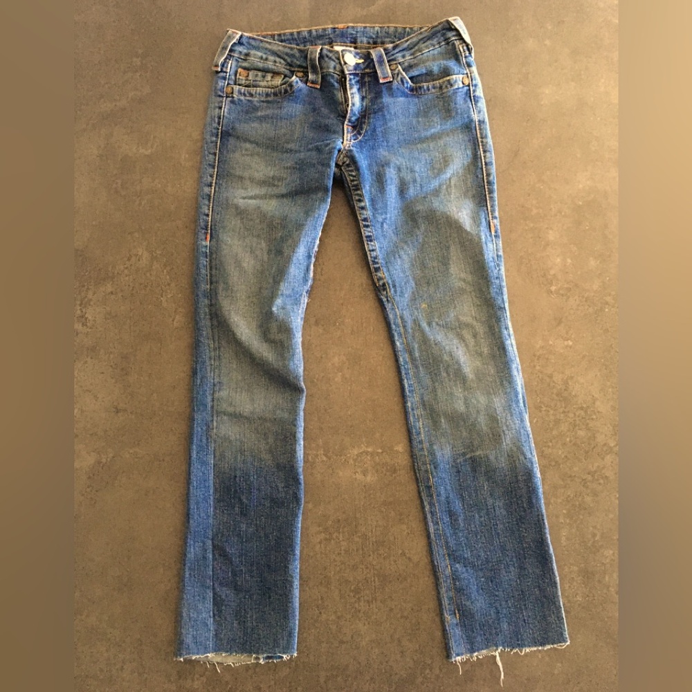 True Religion stone washed women’s size 30 skinny jeans